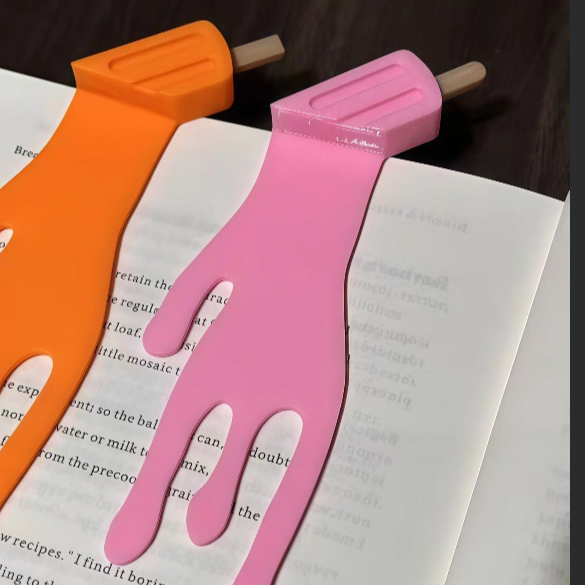 3D Printed Ice Cream Ice Pops as Bookmarks